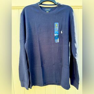 POLO Ralph Lauren  Waffle Long Sleeve Shirt size Large